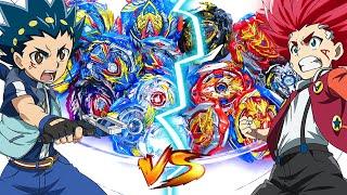 ALL ACHILLES BEYS vs ALL VALKYRIE BEYS | Beyblade Burst Evolution Knockout Tournament