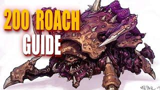 200 Supply Roach Attack guide for Zerg vs Protoss in StarCraft 2