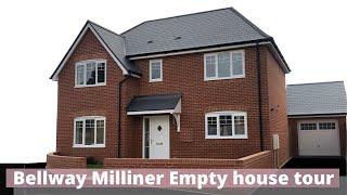 Bellway Milliner /  Bellway Rowan - Empty house tour. Newbuild house