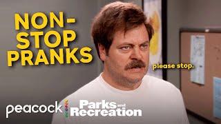 Parks PRANKS that make me audibly burst out laughing | Parks and Recreation