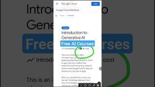 Free Artificial Intelligence ai Courses #ai #artificialintelligence