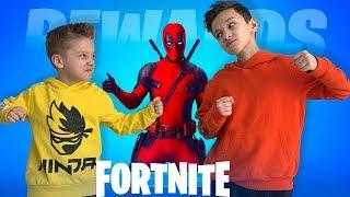 Скин Deadpool Fortnite. Артур и Давид 6- летний Фортнайтер )))