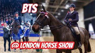 BTS at  London Horse Show