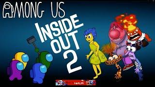 Inside Out 2 vs Among Us A Colorful Showdown! #animations  angrybirds #amongus #animationgame