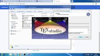 Install a basic TeX/LaTeX system on Windows (MiKTeX and TexStudio)