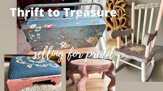 Thrifted Upcycles | selling for profit