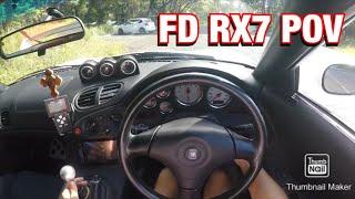 FD RX7 POV Turbo and Wastegate noises 400hp+ HD