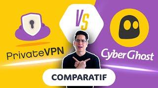 CyberGhost VPN vs PrivateVPN | Comparatif VPN 2021