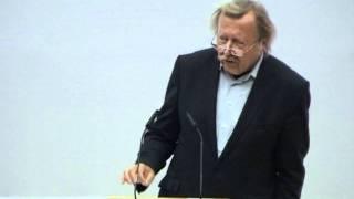 Festvortrag Prof. Dr. Peter Sloterdijk an der Universität Bayreuth 2011