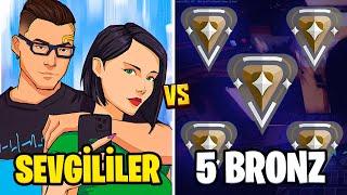 2 IMMORTAL SEVGİLİ vs 5 BRONZ | Valorant