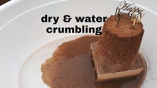 ASMR:Happy birthday dear Priyanshi Tyagi/red dirt1a2qqaa crush( water& dry)/sifting,paste play