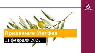 11 февраля 2025. Призвание Матфея. Под сенью благодати | Адвентисты