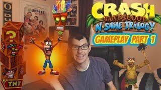 Crash Bandicoot N Sane Trilogy Part 1 Gameplay