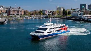 Now Sailing! Seattle to Victoria Ferry Returns | FRS Clipper