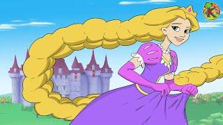 Princess Rapunzel | KONDOSAN English Fairy Tales & Bedtime Stories For Kids | Cartoon | Animation