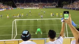 penal errado de Calleri amistoso Argentina vs Colombia Sub-23