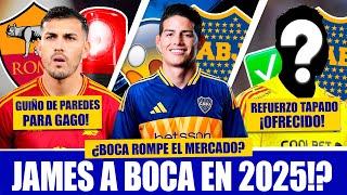  3 REFUERZOS OFRECIDOS a BOCA para el 2025! ► El GUIÑO de PAREDES a BOCA y GAGO! ► Vuelta SORPRESA!