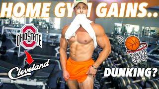 BACK TO HOME GYM WORKOUTS | CAN I STILL DUNK?? | DOWNTOWN PHOTOSHOOTS!