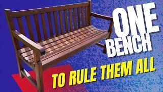 The Ultimate Outdoor Bench Build