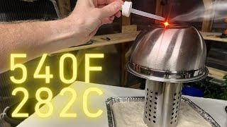 DIY Carbon Felt Heater | Burns Forever Without Changing Out The Wick