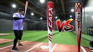 MARUCCI CATX vs. DEMARINI VOODOO ONE | BBCOR Exit Velo Showdown