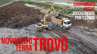 TROVO' Movimento Terra-Svuotamento vasche Zuccherificio di Pontelongo (prima parte)