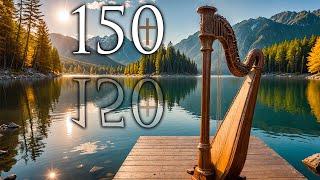 150 Most Beautiful Hymns  Heavenly Harp Instrumental Worship Music