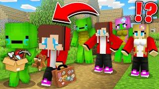 Baby JJ and Mikey are LEAVING their FAMILY in Minecraft - Maizen