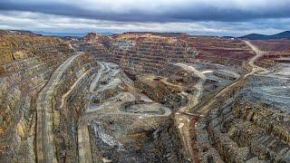 Vuelo Aéreo sobre las Minas de Riotinto, España  DJI Veronica estudio