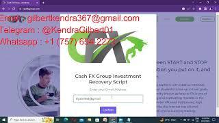 Cash FX Group Investment Exit Scam Update HOW TO WITHDRAW YOUR FUNDS