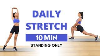 10 MIN FULL BODY STRETCH | Standing Stretches for Flexibility, Mobility & Relaxation | Cool Down