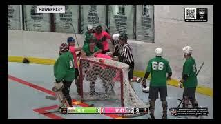 National Ball Hockey League(NBHL) Ball Hockey Fight Harrisburg Hustle #69 vs. Philadelphia Heat #21