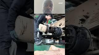 Stripping Truck Hub #mechanic #truck