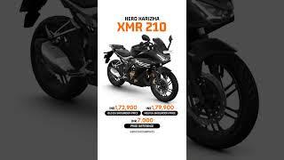 Hero Karizma XMR 210 Price Increased!