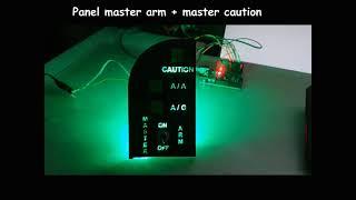 Création panel master arm DCS -Fa 18C