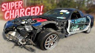 I Bought A DESTROYED Corvette Z06 From Salvage Auction