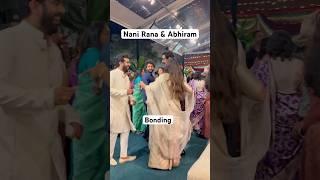 Nani Rana bonding at the Nagachaitanya Sobhita Wedding #nagachaitanya #sobhitadhulipala #wedding