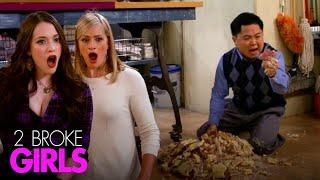 Han Destroys Max and Caroline's Cake | 2 Broke Girls