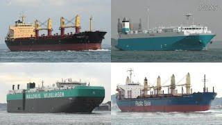 30分間まるごと貨物船 - 2021年冬 - Shipspotting in Japan Cargo ships 30min 2021WINTER