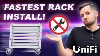 How to Rack-Mount UniFi Devices into the Ubiquiti Toolless Mini Rack