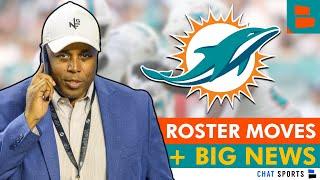 Miami Dolphins Make PAIR Of Roster Moves + Dolphins Get GREAT News For NFL Free Agency!