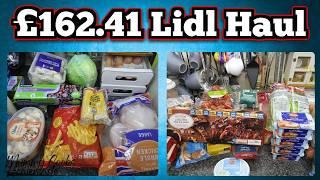 Our £162.41 Lidl Haul | Price | Family for 4 | Aug 2024