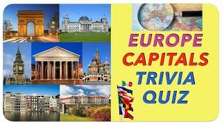 Guess the "EUROPEAN CAPITAL" QUIZ! | GEOGRAPHY TRIVIA/CHALLENGE