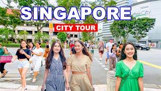 Day And Night In World Safest Country For Travelers | Singapore City Tour ️️