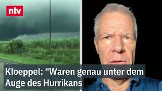 Peter Kloeppel: "Waren genau unter Auge des Hurrikans" - Ex-RTL-Anchor lebt in Florida | ntv