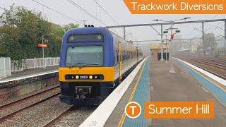 Transport for Sydney Vlog 648: Summer Hill Part 5 - Trackwork Diversions