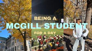 life in college vlog! study vlog, being a McGill student for a day, study, cafe, and football game!