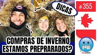 O INVERNO tá CHEGANDO! Estamos Preparados? Dicas Roupas, Lojas, Valores - Canadá #355