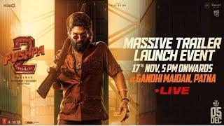 Pushpa 2 The Rule Massive Trailer Launch Event LIVE | Allu Arjun | Sukumar | Rashmika Mandanna |DSP