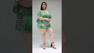 Plus Size Like Always Romper Fashion